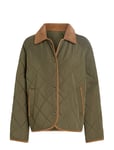 Tommy Hilfiger Quilted Reversible Jacket Khaki Green