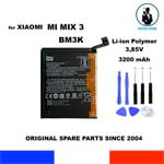 NEU ORIGINAL AKKU ACCU BM3K XIAOMI MI MIX 3 3200mAh OEM GENUINE + WERKZEUG-KIT 