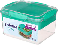 Sistema TO GO Lunch Tub | 2.3 L | School Lunch Box With Compartments | Assorted