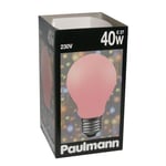 Paulmann AMPOULE 40W Softone Rouge E27 AMPOULE AMPOULES softrot 400.49