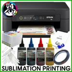 Sublimation Bundle: Epson XP-2200 + non-oem Ink, ARC Cartridges, ICC & Paper