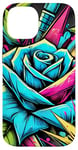 iPhone 14 Floral Rose Botanical Art, Vibrant Street Style, Love Roses Case