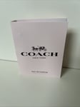 COACH NEW YORK 2ml EDP SAMPLE SPRAY