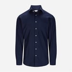 Flanel Regular Shirt - Navy