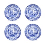 Blå Italian tallrik 19cm, 4-pack - Spode