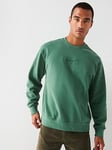 Levi's Relaxed Tonal Graphic Crew Sweat Top - Green, Green, Size S, Men