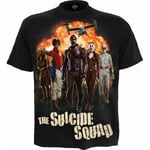 Spiral Direct Unisex Adult Montage Suicide Squad T-Shirt - M