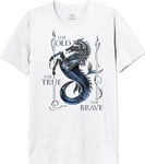 House Of the Dragon MEHOFTDTS013 T-Shirt, Blanc, S Homme