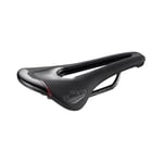 Selle San Marco SHORTFIT 2.0 Carbon FX - Selle pour Vélo de Route, Légère, Trou Anatomique, Cadre en Carbone - Taille S3, Noir