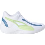 Puma Rise Nitro Basketball Sko Herre - Hvid - str. 36