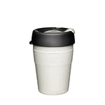 KeepCup Thermal - Vacuum Insulated Stainless Steel, Reusable Coffee Cup with Splashproof Sipper Lid - 12oz/340ml - Affogato