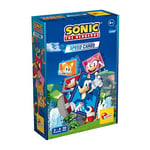 Lisciani - SONIC the Hedgehog - Jeu de Cartes pour Enfants dès 6 Ans - Speed Cards avec Sonic le Hérisson Supersonique - Jeu de Stratégie et Réflexion - 2 Joueurs ou Plus - Activité Ludique