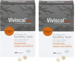 2x VIVISCAL Man Hair Supplement For Men Pack of 180 Tablets - (Exp 08/24)