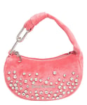 Juicy Couture hobo bags women blossom BIJL55311WYZJB3 Diamante Hot Pink medium