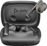 POLY Voyager Free 60 UC Black Earbuds +BT700 USB-C Adapter +Basic Charge Case Headset Trådlös I öra Samtal/musik USB Type-C Bluetooth Svart