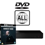 Panasonic Blu-ray Player DP-UB154EB-K MultiRegion for DVD & Darkest Hour 4K UHD