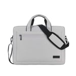 ZYDP Laptop Shoulder Messenger Bag Case For 13/14/15 Inch Laptop Briefcase (Color : White, Size : 14 inches)