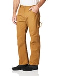 Dickies Men's Relaxed Straight-fit Lightweight Carpenter Jean Work Utility Pants, Brown Duck, 34W / 34L