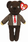 TY Toys Mr. Bean Shirt & Tie - Beanie Baby Soft Plush Toy - Collectible Cuddly Stuffed Teddy