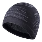 UYN Bonnet d'hiver Technique en Laine mérinos Unisexe, Homme, O101084, Black/Anthracite/Anthracite, 1