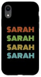 iPhone XR I love my girl Sarah classic Sarah Case