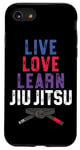 iPhone SE (2020) / 7 / 8 Jiu Jitsu Belt Colors Live Learn Love Jiu Jitsu Case