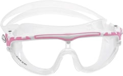 Cressi - Skylight Goggles Sil ,Clear/Frame White Pink