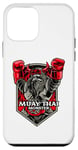 Coque pour iPhone 12 mini Muay Thai Monster, Bête, Boxe, MMA, Jiu-Jitsu, Crier