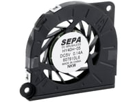 Sepa Hy40h05a-811 Radial Ventilator 5 V/Dc 2.04 M³/H (L X B X H) 40 X 40 X 5 Mm