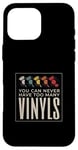 Coque pour iPhone 16 Pro Max Amateur de musique amateur de disques vinyles