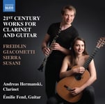 Andreas Hermanski, Emilie Fend  21st Century Works for Clarinet &amp; Guitar  CD