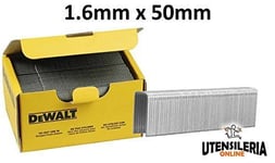 Pointes pour cloueur 16GA 1.2/50 X 2500 DEWALT