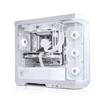 AWD-IT PROJECT ZERO Intel Core i5 14400F RTX 4060 8GB White Desktop PC for Gaming