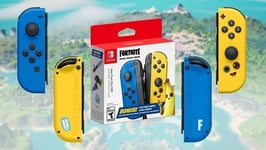 Nintendo Switch Joy-Con Controller Pair - Fortnite Edition - FLEET FORCE SKIN