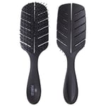 Purelei® Brosse à cheveux - Brosse à cheveux sans tirer - Brosse démêlante également pour cheveux longs et bouclés - Brosse démêlante - Parfait pour les cheveux secs et humides - Brosse à cheveux pour