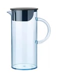 Em77 Jug With Lid, 1.5 L. Home Tableware Jugs & Carafes Water Carafes & Jugs Blue Stelton