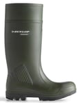 Dunlop Older Boys Wellies Purofort Profession Slip On green UK Size