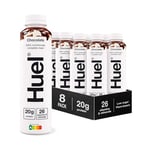 Huel Ready-to-Drink Meal | Chocolate Protein Drink | Not Just A Meal Replacement | Complete Nutrition, Plant-Based, Gluten-Free | 20g Protein Per Bottle | (8x 500ml bottles)