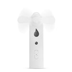 DAM. Mini ventilateur portable avec pulvérisateur d'eau - Réservoir de 30 ml - 3 vitesses - Couleur : blanc