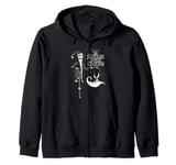 Disney The Nightmare Before Christmas Jack Skellington Zero Zip Hoodie