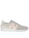 New Balance Junior 327 Trainers - Beige, Beige, Size 5 Older