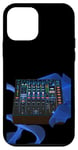 Coque pour iPhone 12 mini Disc Jockey Space Age Console de mixage audio Mix DJ