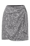 Dawa Sequin Skirt - Silver