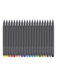 Faber Castell Faber-Castell GRIP - fineliner - assorted colours (pack of 20)