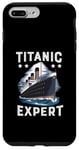 Coque pour iPhone 7 Plus/8 Plus Titanic Expert – White Starline RMS Titanic Garçons Filles