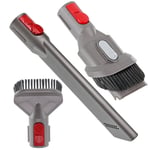 Tool Kit for DYSON V7 SV11 Vacuum Crevice Dirt Brush 2in1 Upholstery Attachment