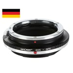 K&F Concept Adapter Canon EF Lenses to Fuji GFX Mount Camera