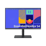 SAMSUNG Samsung C432 Series 24 Inch IPS Monitor, Full HD. 100Hz, 4ms, HDMI, VGA, DisplayPort, Black, Height