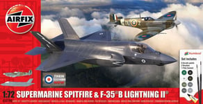 AirFix 'Then and Now' Spitfire Mk.Vc and F-35B Ligh Model Kit