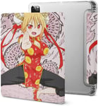 Coque Ipad Pro 2021 Miss Kobayashi's Maid Dragon Thor Avec Plumier, Résistant Aux Chocs, Mise En Veille/Réveil Automatique, Housse De Protection Transparente Pour Tablette 11 Pouces